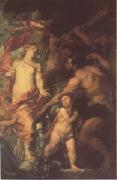 Anthony Van Dyck Venus Asking Vulcan for Arms for Aeneas (mk05) oil painting artist